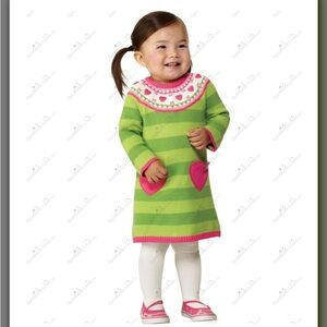 Y2K Gymboree, lovable, giraffe sweater dress
